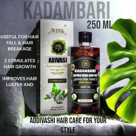 ADIVASI KADAMBARI HERBAL HAIR PRODUCTS